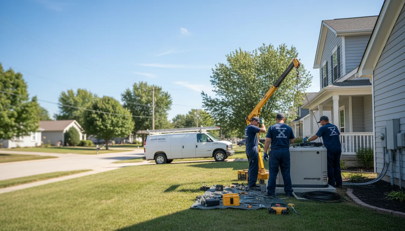 Generator Installation in Wakarusa, IN near me